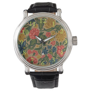 Montre Jardin Floral Designer vintage