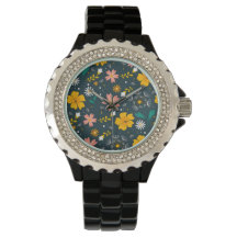 Jardin Floral Marine Motif Printanier Fantaisiste