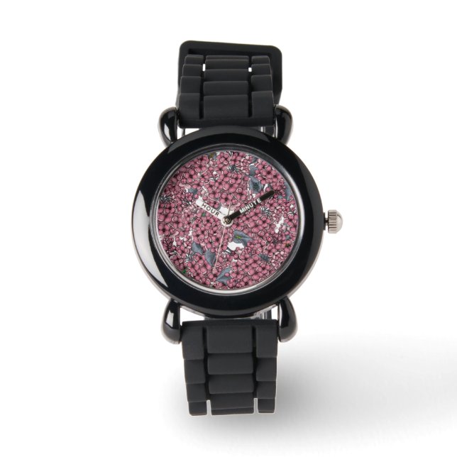 Montre Jardin rose Lilac (Recto)