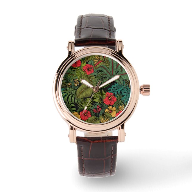 Montre Jardin tropical (Recto)