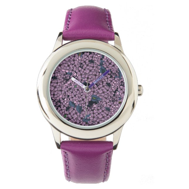 Montre Jardin Violet Lilac (devant)