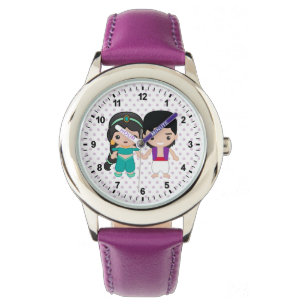 Montre Jasmine et Aladdin Emoji