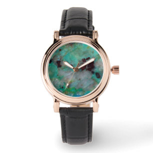 Montre Jasper bleu chrysocolla