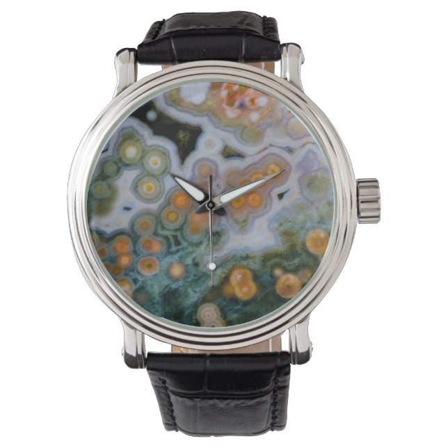 Montre Jasper de l'océan tacheté (devant)