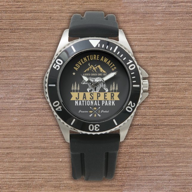 Montre Jasper National Park Alberta Canada Travel (Créateur téléchargé)