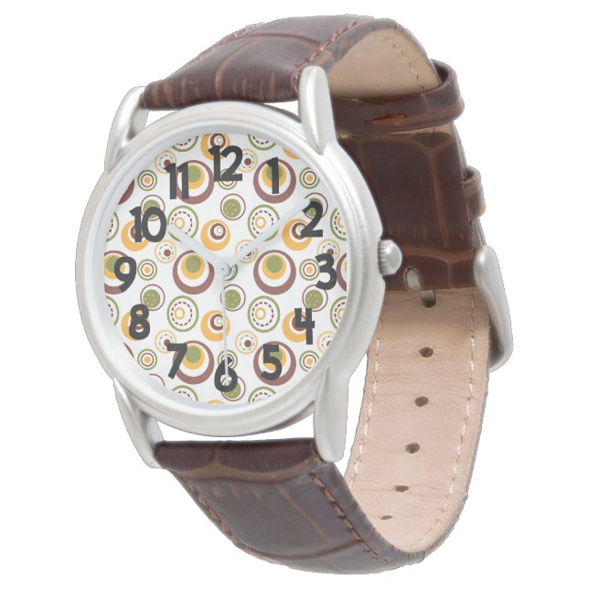 Montre Jawbreakers MCM Brown (Incliné)