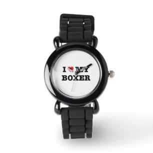 Montre J'Coeur Mon Boxer Wristwatch