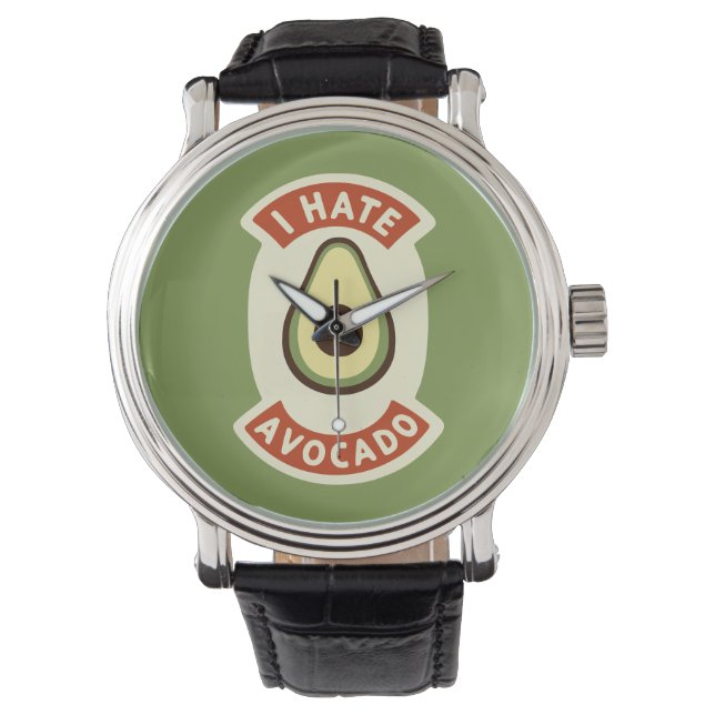 Montre Je déteste l'avocat (devant)