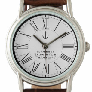 Montre Je préfère naviguer sur mon yacht