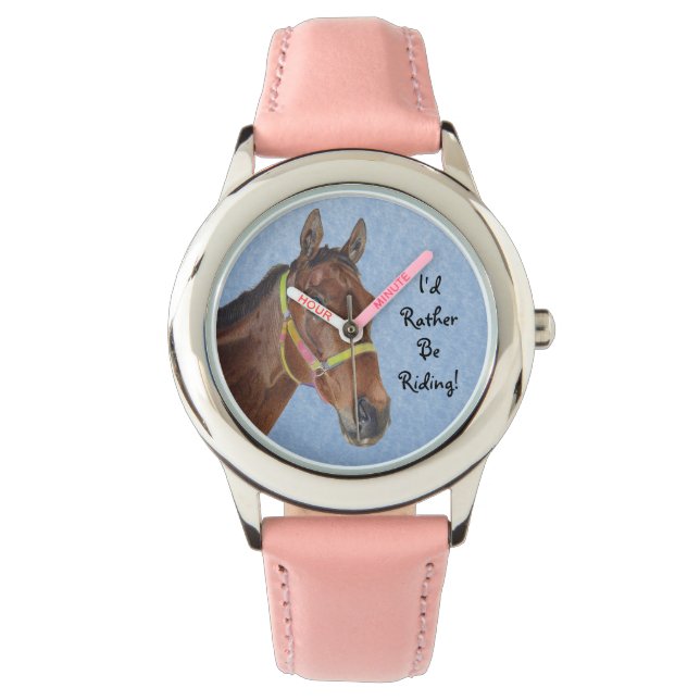 Montre Je Préférerais Me Rendre À cheval ! Cheval (devant)