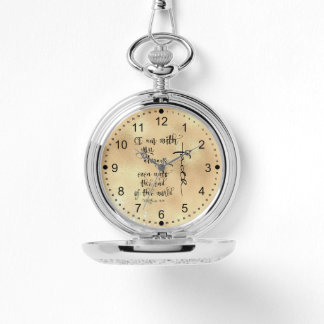 Montre Je Suis Avec Vous Toujours Le Verbe De La Bible