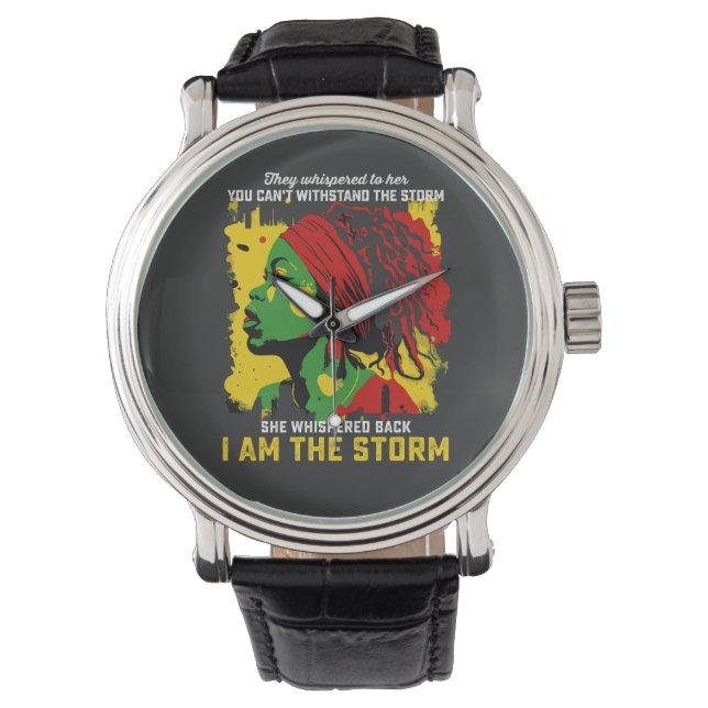 Montre Je Suis La Tempête Du 10E Siècle Qu'Ils Lui Faisai (devant)