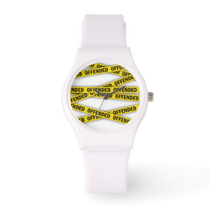 Montre Je suis offensé que la police ne croise pas