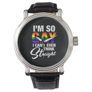 Montre Je suis si gay - Gay pride Homo Homosexuel lgbt