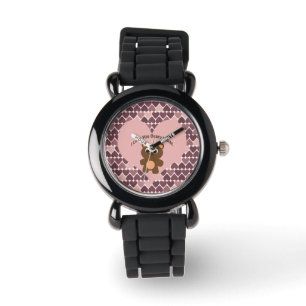Montre Je t'aime beaucoup, fais attention ! Arrière - pl
