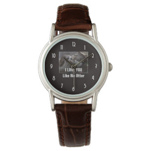 Montre Je T'Aime Pas D'Otter Mignonne Photo