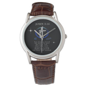 Montre Jean 3:16 chrétien