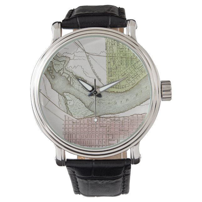 MONTRE JEFFERSONVILLE, INDIANA : CARTE (devant)