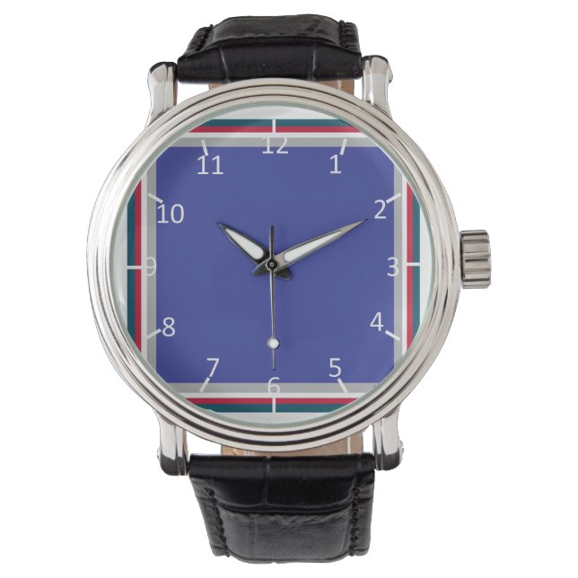 Montre Jersey Blue (devant)