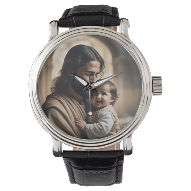 Montre Jésus art (devant)