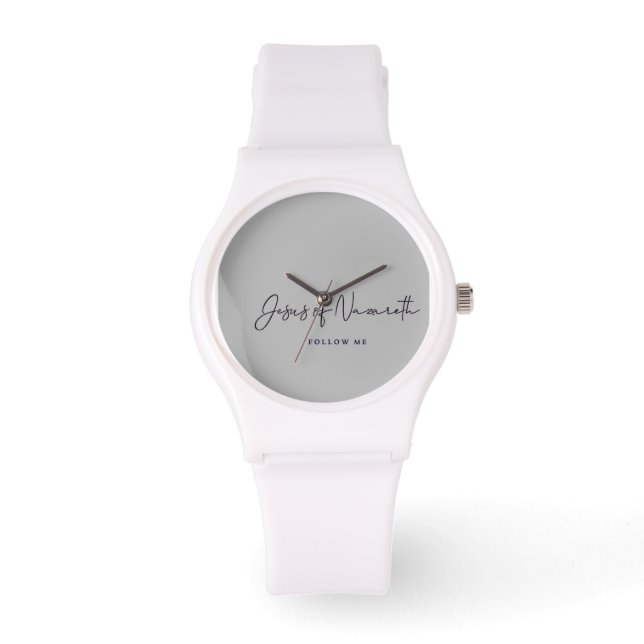Montre Jésus-Christ des sports de femmes Nazareth, regard (Recto)