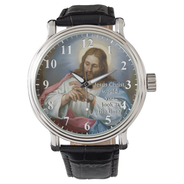 Montre Jésus-Christ, regardez-vous le Temps - Jésus (devant)