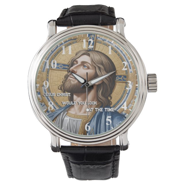 Montre Jésus-Christ voudriez-vous regarder le Time Gold B (devant)