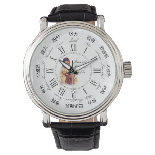 Montre Jésus et les douze apôtres
