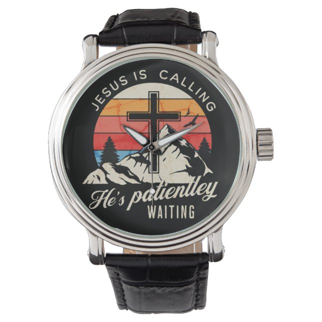 Montre Jesus is calling (devant)
