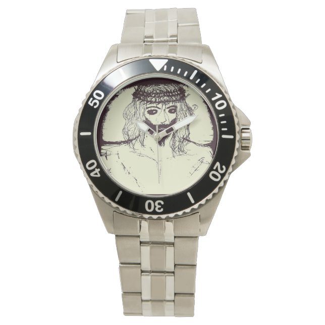 Montre Jésus nous sauvera et le ciel s'ouvrira (devant)