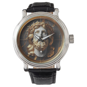 Montre Jésus regardant dans les cieux avec Rencontre Divi