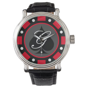 Montre jeton de jeton de poker de jeu Las Vegas personnal