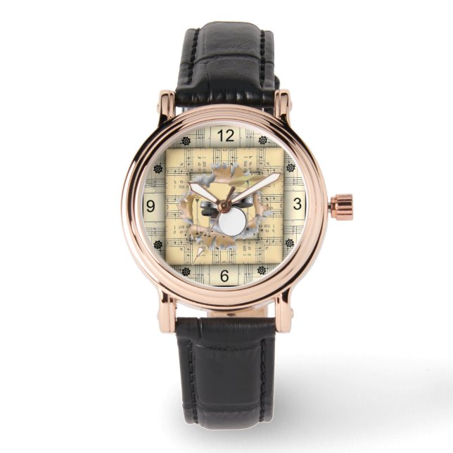 Montre Jeu de tambour ~ Dernière étape à travers la musiq (Recto)