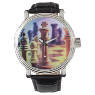 Montre Jeu d'échecs