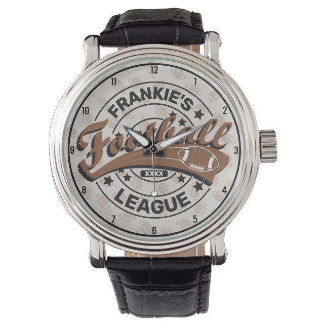 Montre Jeux d'acteurs de la ligue de football (devant)