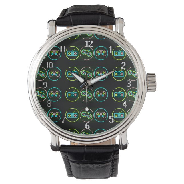 Montre Jeux de Black & Neon (devant)