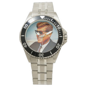 Montre JFK dans la couleur vivante