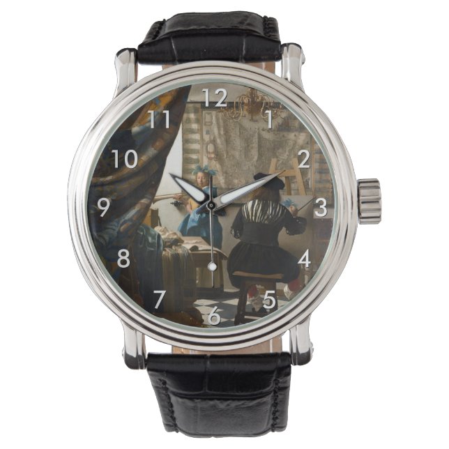 Montre Johannes Vermeer - L'Allégorie de la Peinture (devant)