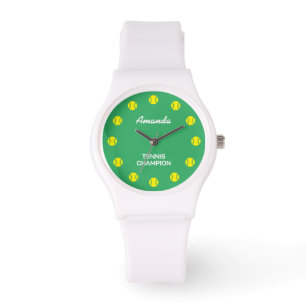 Montre Joli cadeau de balle de tennis pour femmes