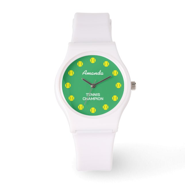 Montre Joli cadeau de balle de tennis pour femmes (Recto)