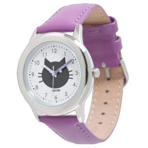 Montre Joli chat Kitty Violet