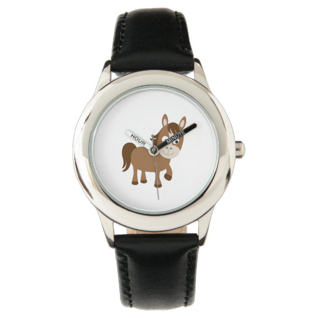 Montre Joli cheval Brown (devant)