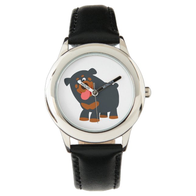 Montre Joli jeu de dessin Rottweiler Watch (devant)