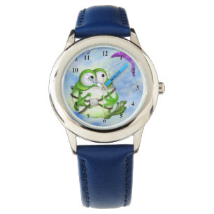 Montre Joli Joyeux Funny Frog Paraglider Watch