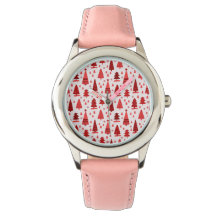 Joli minimaliste moderne sapin de Noël Forêt Rouge