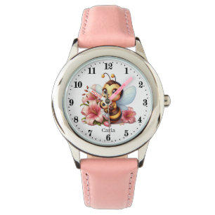 Montre Jolie abeille bébé ajouter nom filles
