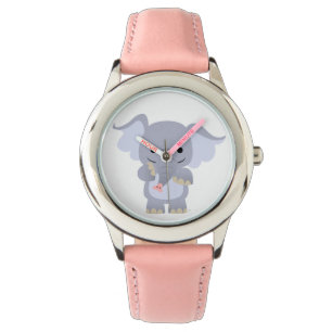Montre Jolie Cartoon Elephant Watch
