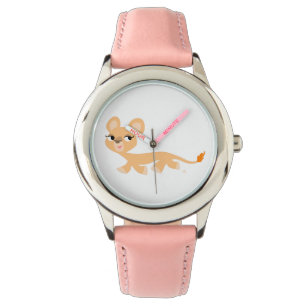 Montre Jolie Cool Cartoon Lioness Watch