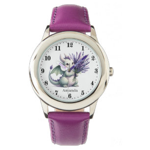 Montre Jolie fille dragon ajouter nom
