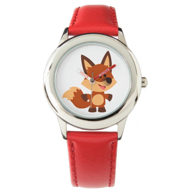 Montre Jolie Innocent Cartoon Fox Watch (devant)